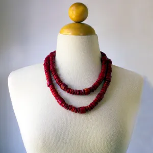 Red Vintage Necklace