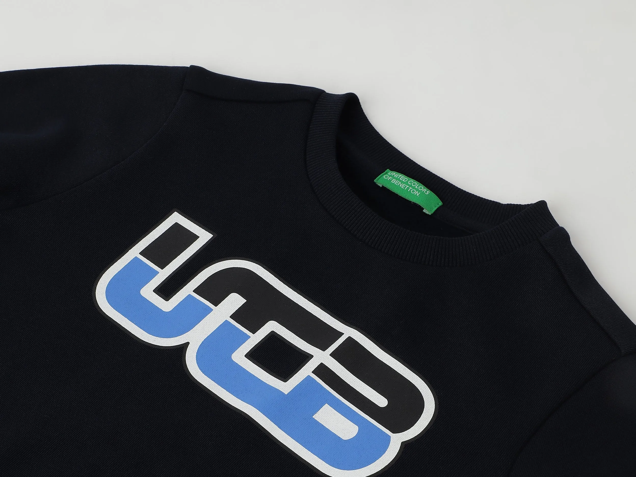 Regular Fit Round Neck Printed Sweatshirts