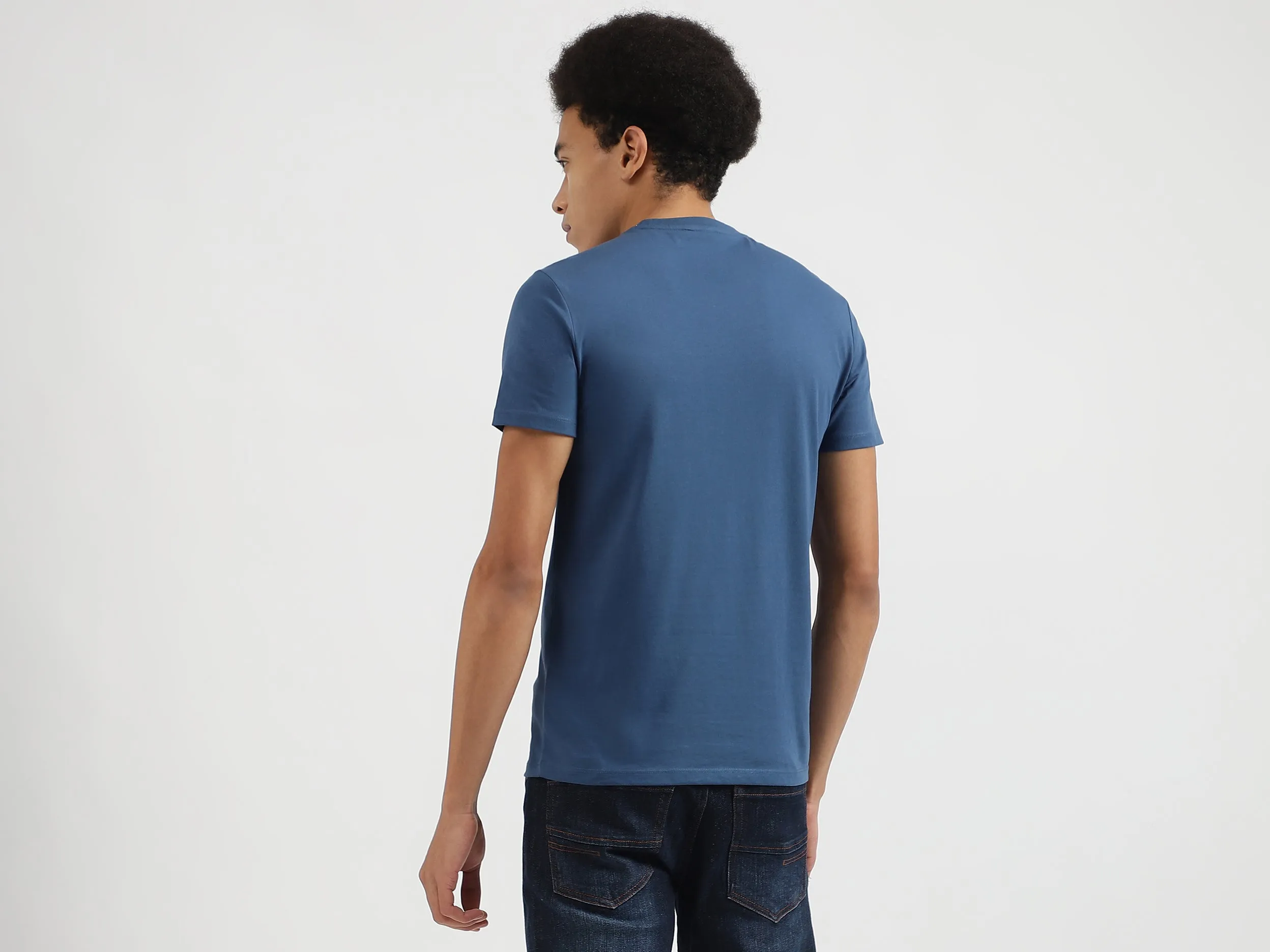 Regular Fit Round Neck Printed T-Shirts