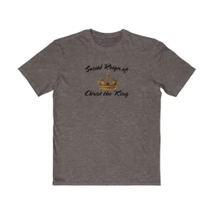 Reign of Christ the King Christian Catholic mens gift Tee shirt