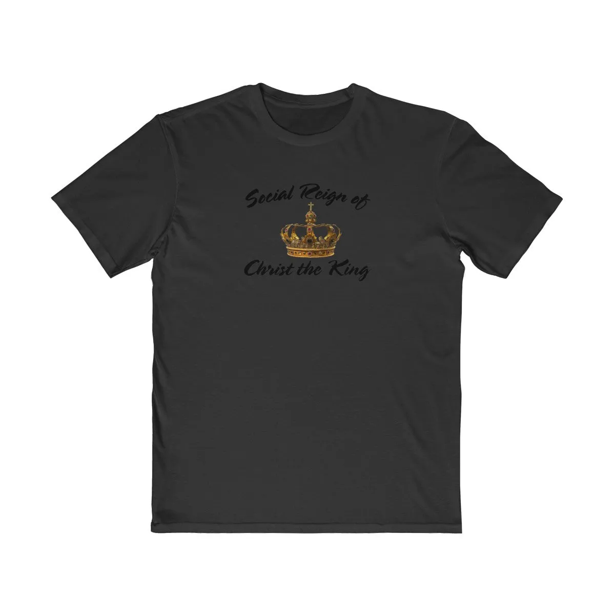 Reign of Christ the King Christian Catholic mens gift Tee shirt
