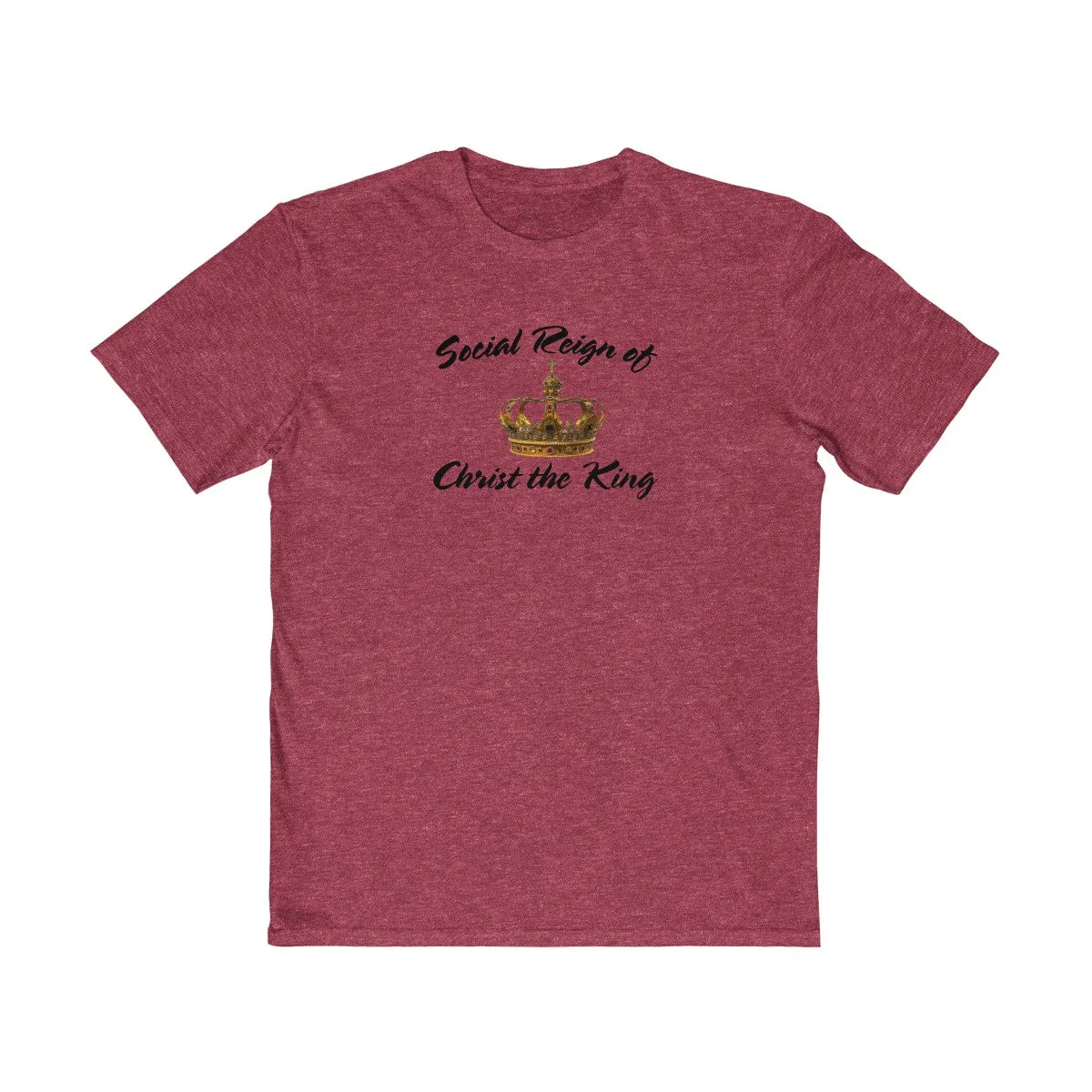 Reign of Christ the King Christian Catholic mens gift Tee shirt