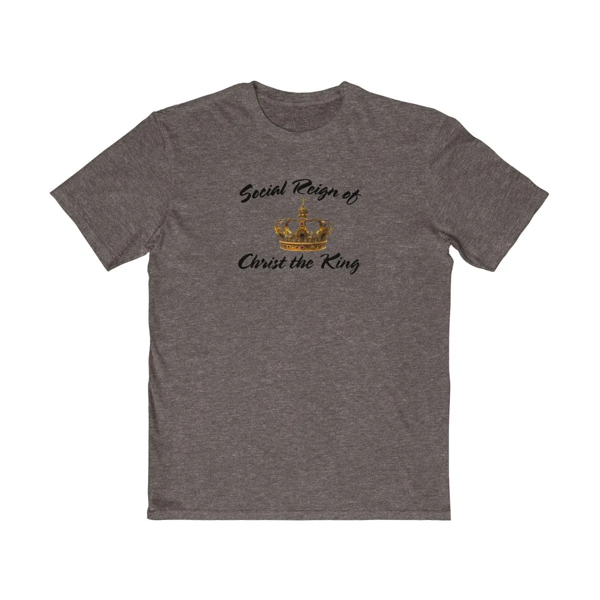 Reign of Christ the King Christian Catholic mens gift Tee shirt