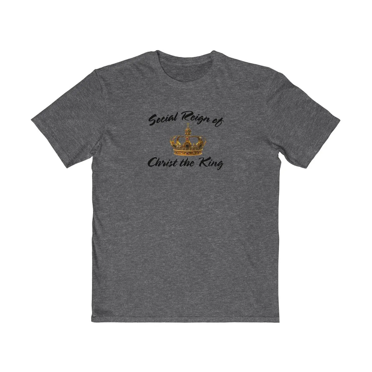 Reign of Christ the King Christian Catholic mens gift Tee shirt