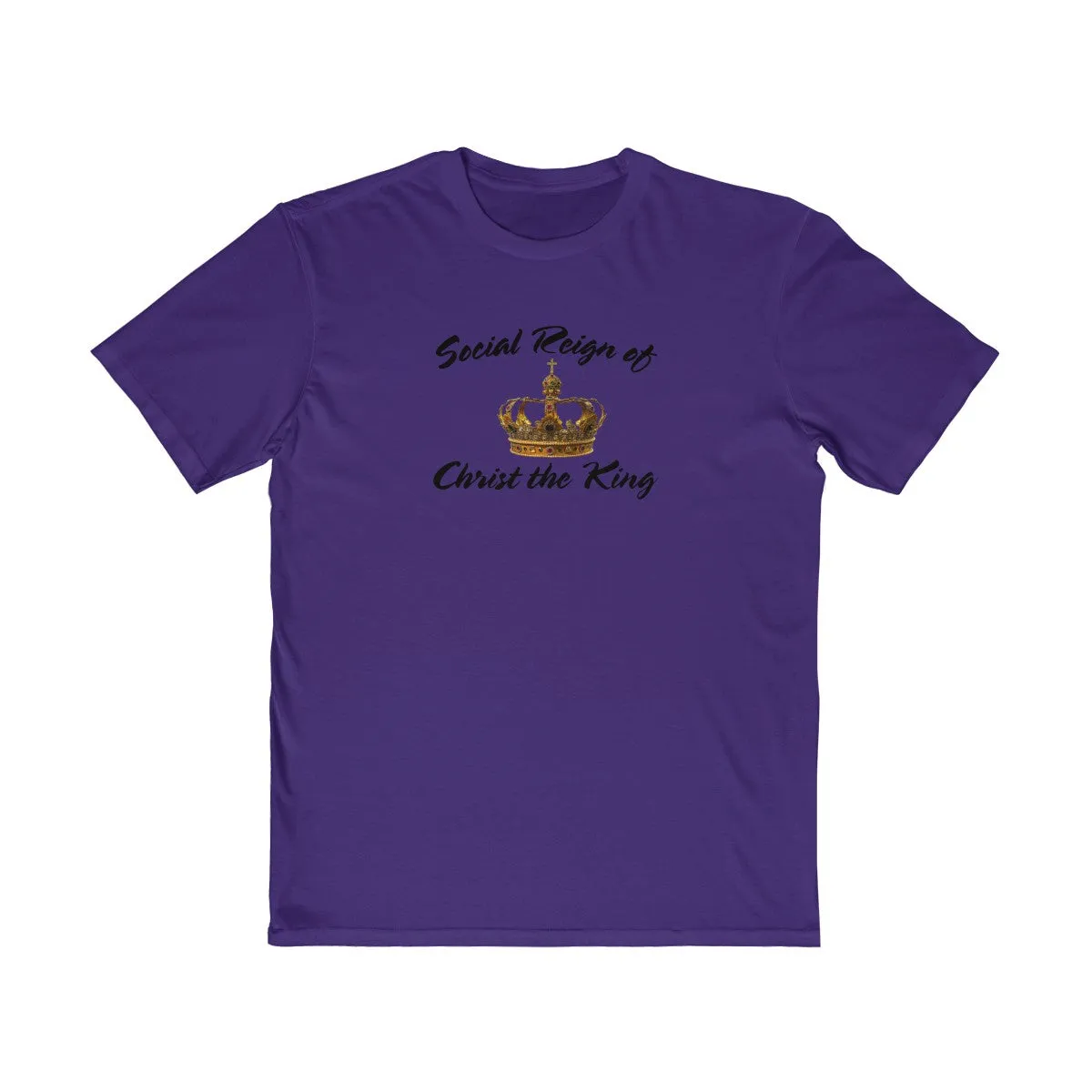 Reign of Christ the King Christian Catholic mens gift Tee shirt