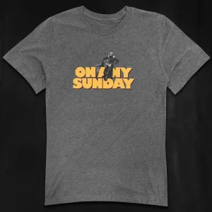 Revival X On Any Sunday 3D T-Shirt - Heather Grey