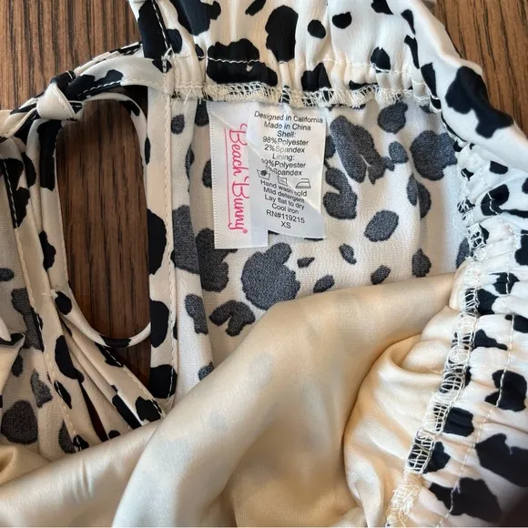 Revolve Beach Bunny Tanner Romper size XS