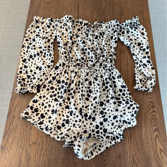 Revolve Beach Bunny Tanner Romper size XS