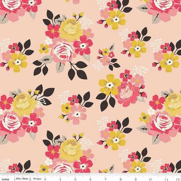 Riley Blake - Vintage Daydream - Main - Pink