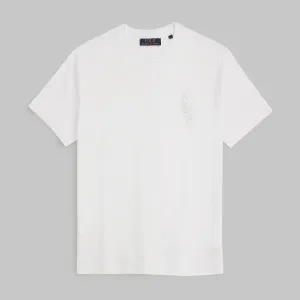 RL White BP Embroidered T-Shirt