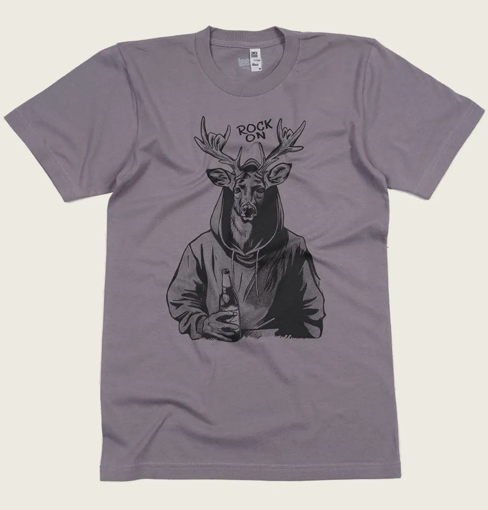 Rock on Deer Unisex T-shirt