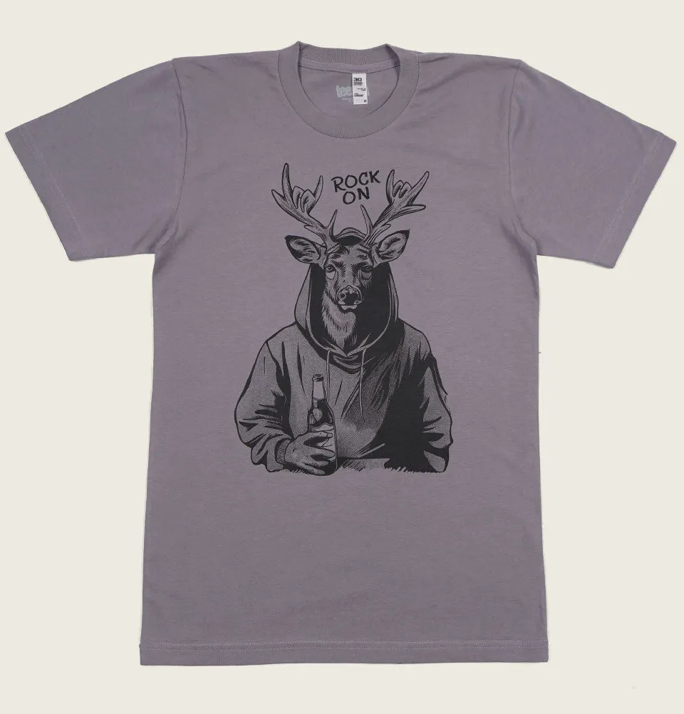Rock on Deer Unisex T-shirt