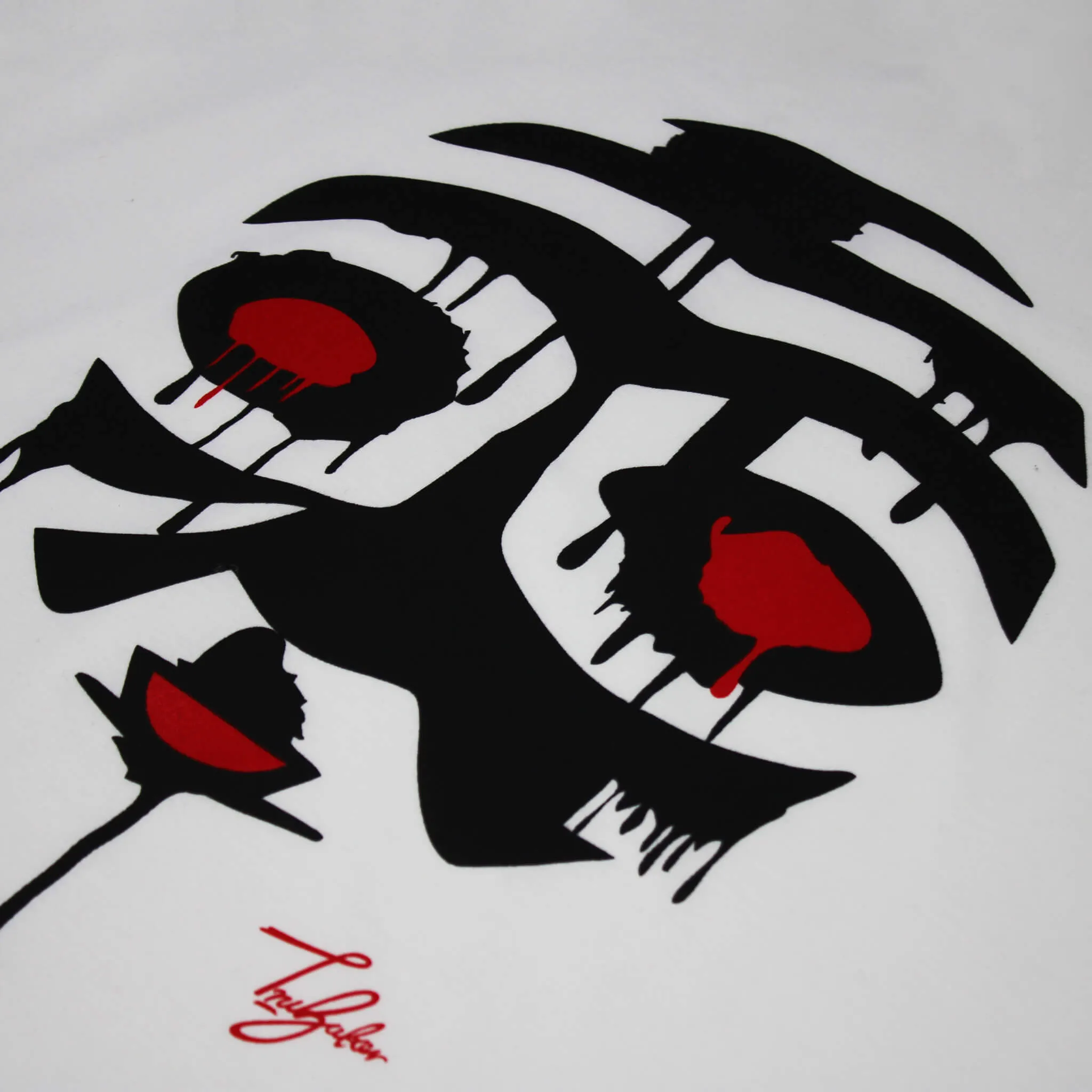 RUMURUTI LAIKIPIA WARRIOR MASK (UNISEX SHORT SLEEVE T-SHIRT)