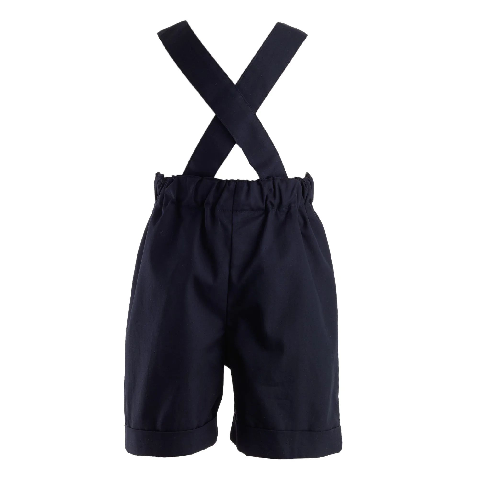 Sailboat Smocked Dungaree