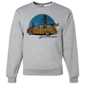 San Francisco Knit Style Woody Crewneck Sweatshirt