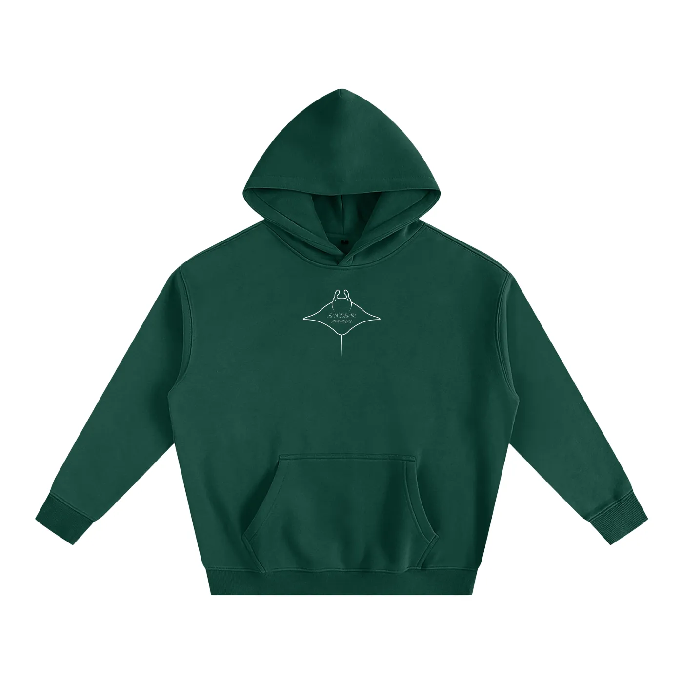 Sandbar Logo Oversize Fleeced Hoodie