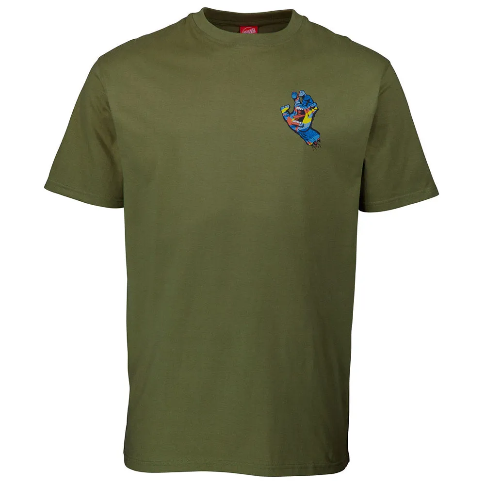 Santa Cruz Primary Hand Short Sleeved T-Shirt