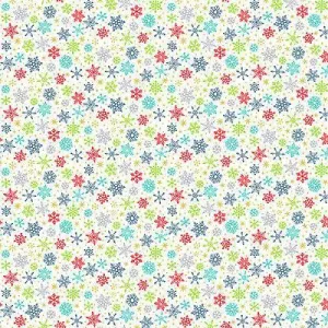 Santa Express - Snowflakes - White