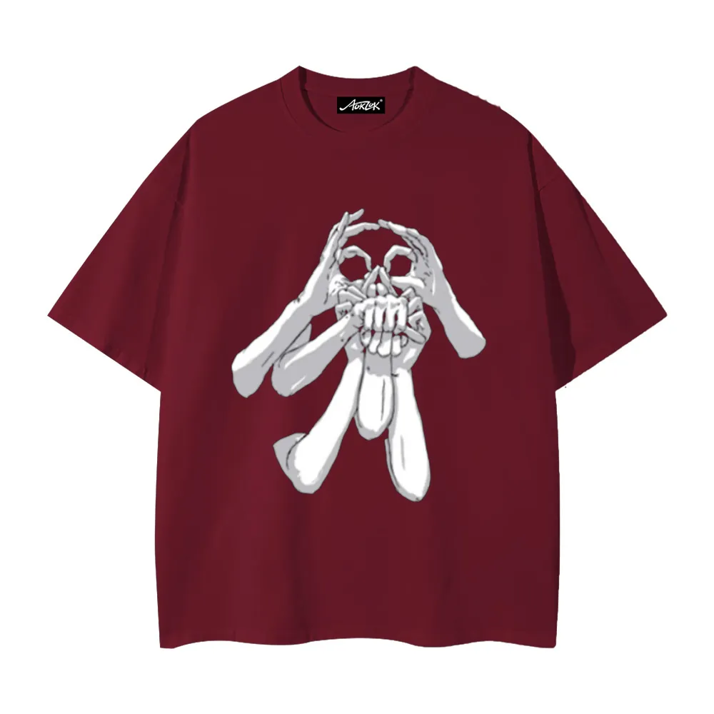Scary Gesture Skull T-shirt