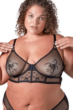 Scorpio Bra - Black