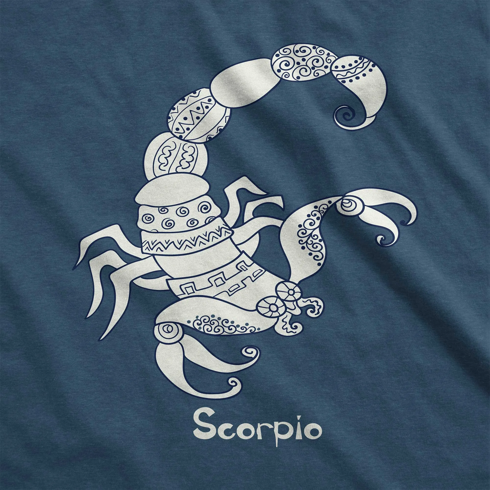 Scorpio Zodiac Symbol: The Scorpion - Women’s Flex Scoop Neck Tee