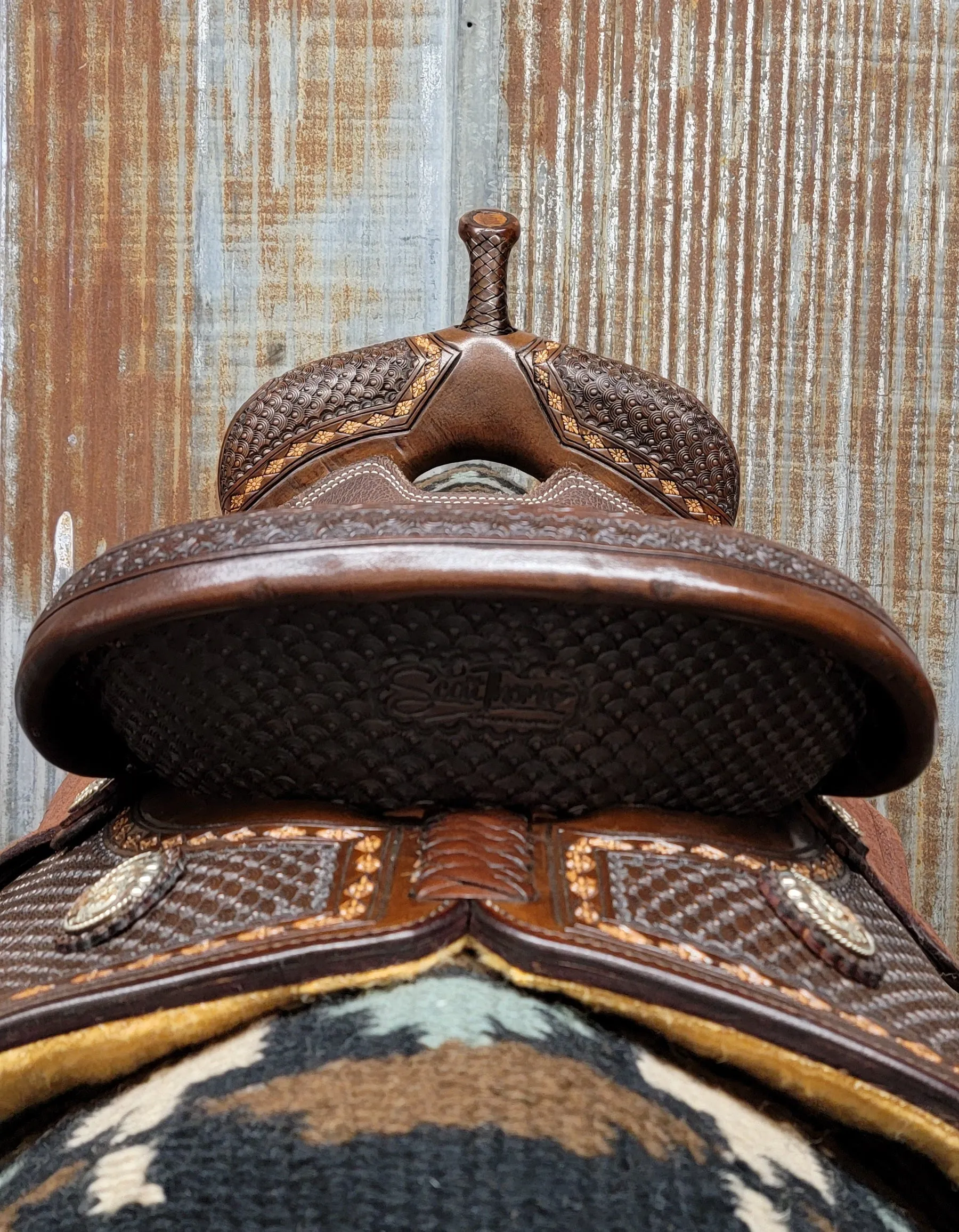 Scott Thomas Flex Barrel Racer Saddle