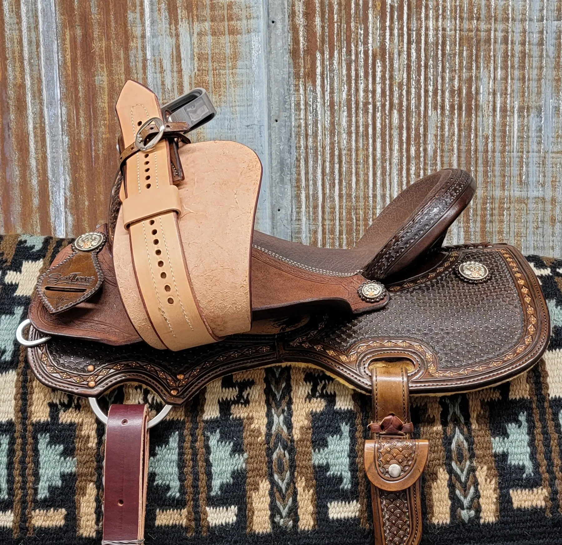 Scott Thomas Flex Barrel Racer Saddle
