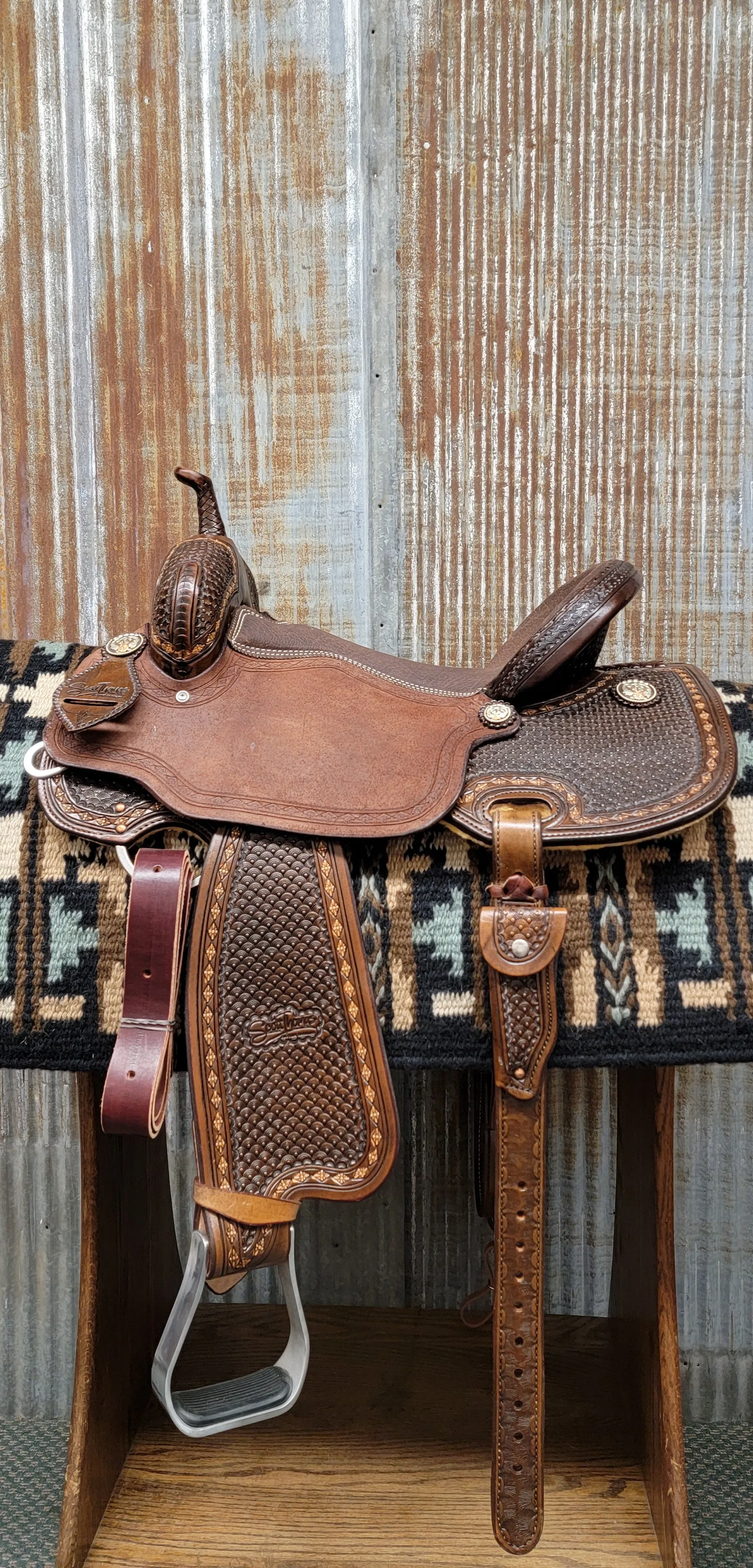 Scott Thomas Flex Barrel Racer Saddle