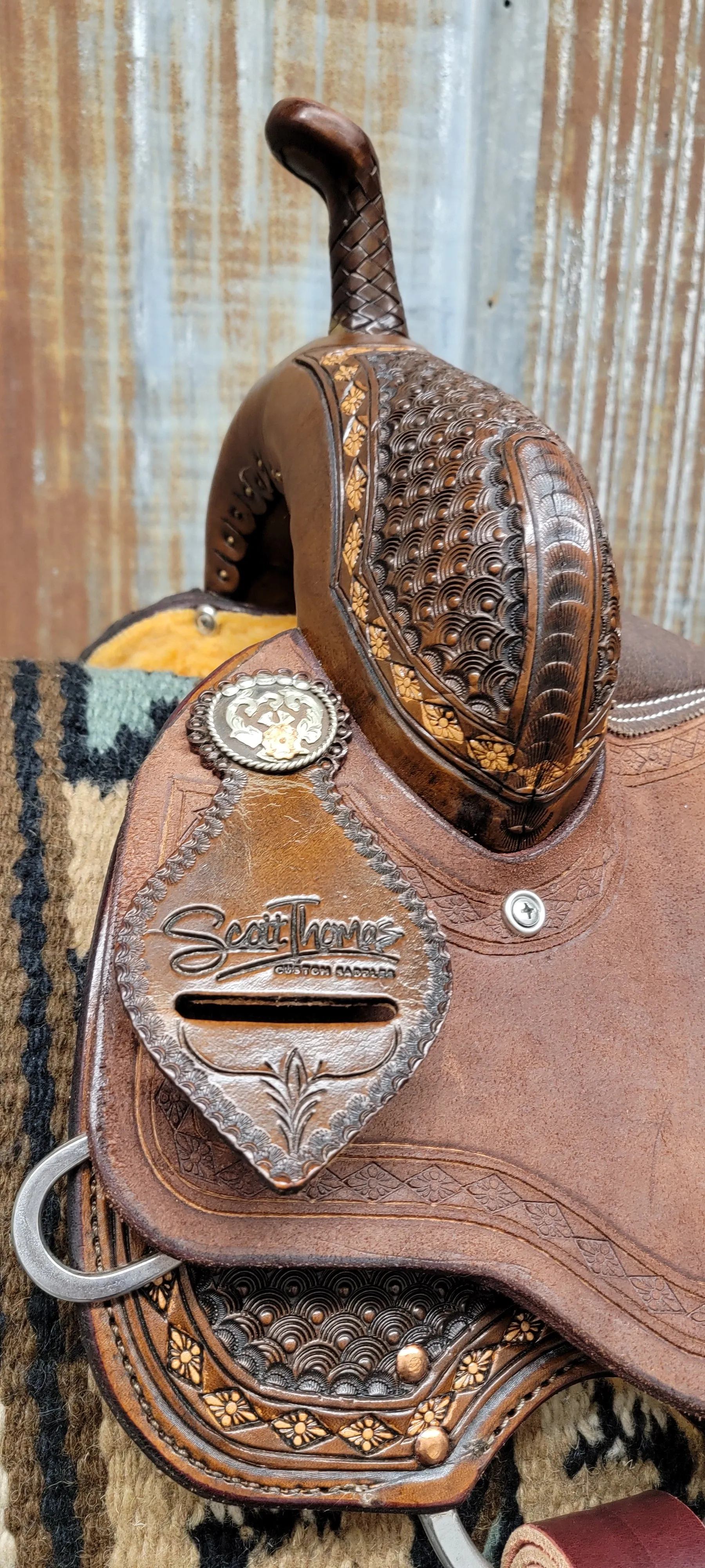 Scott Thomas Flex Barrel Racer Saddle