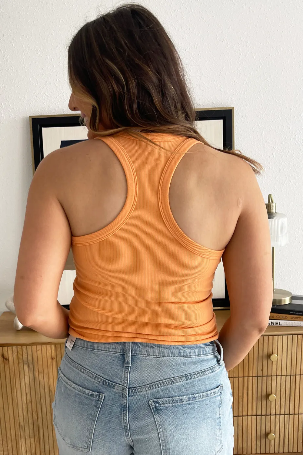 Seamless Ribbed Racerback Tank