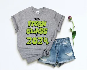 Senior 2024 Fresh class green DTF Transfer