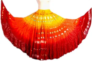 Senoritas skirt red/orange/yellow WLS