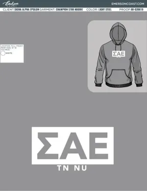 Sigma Alpha Epsilon Vanderbilt University Hoodies