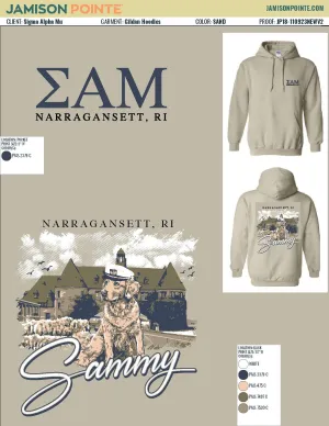 Sigma Alpha Mu University of Rhode Island Winter Hoodies