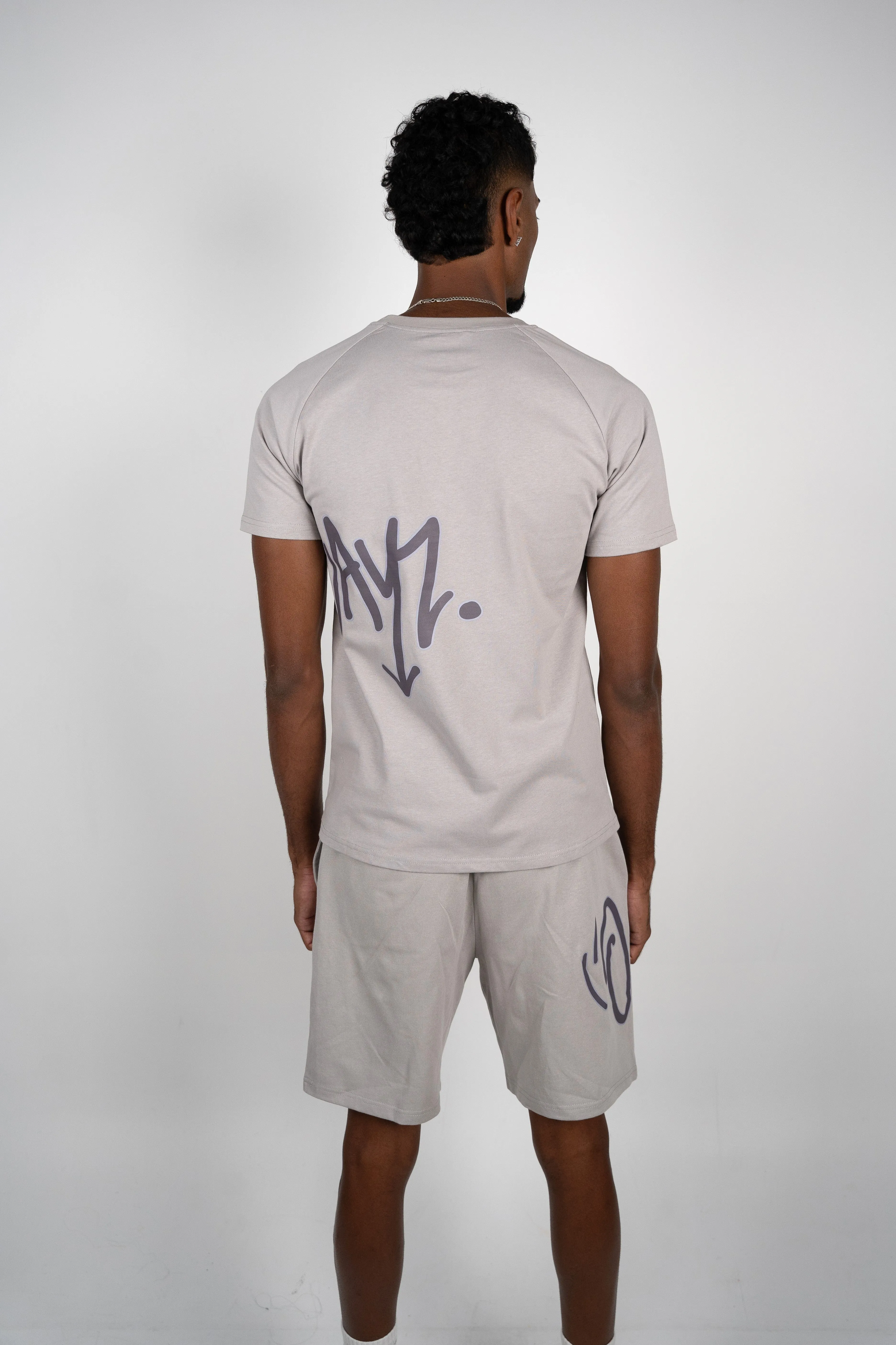 Signature Script T shirt - Grey