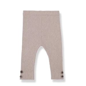 Sina Old Rose Ribbed Legging