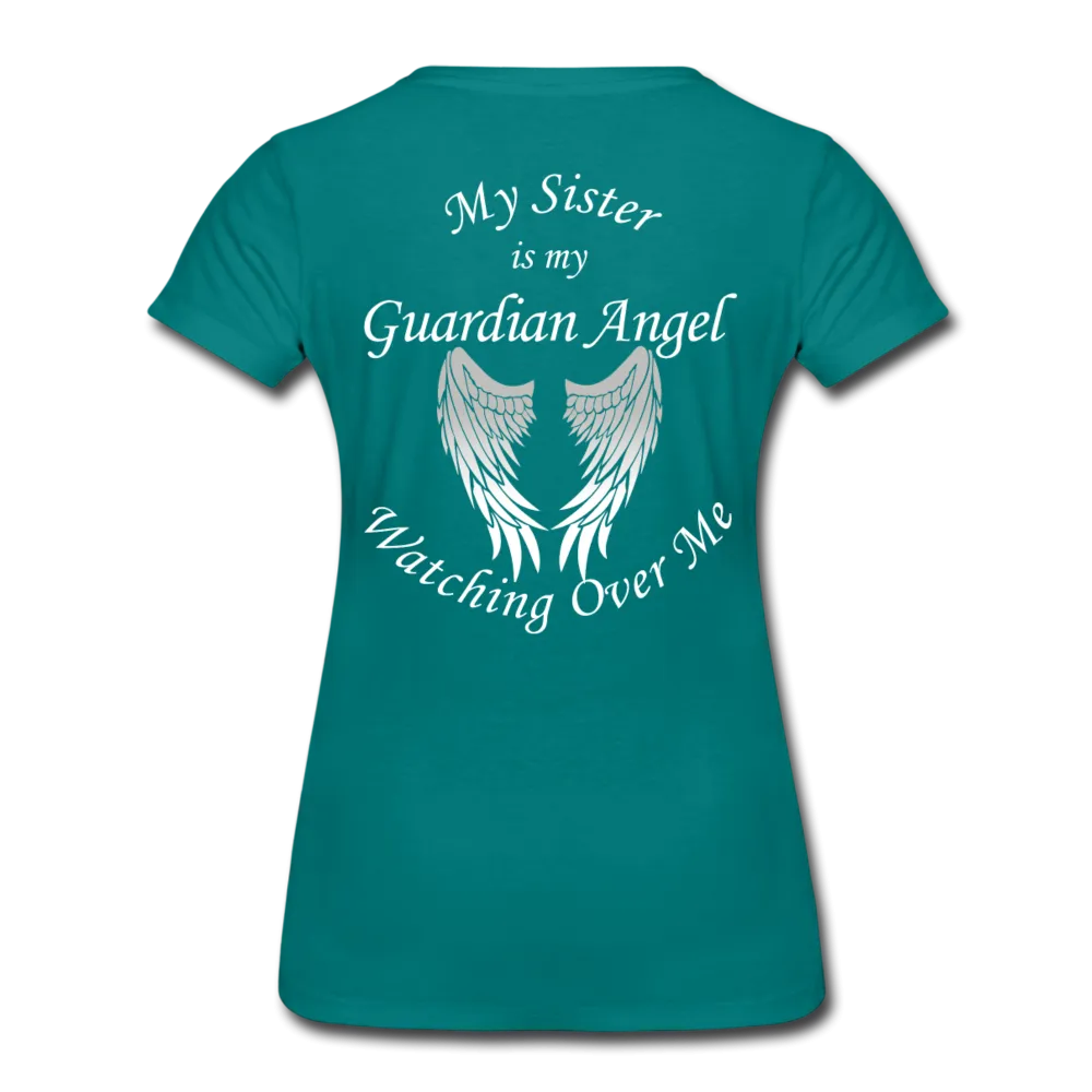 Sister Guardian Angel Women’s Premium T-Shirt (CK1476W)