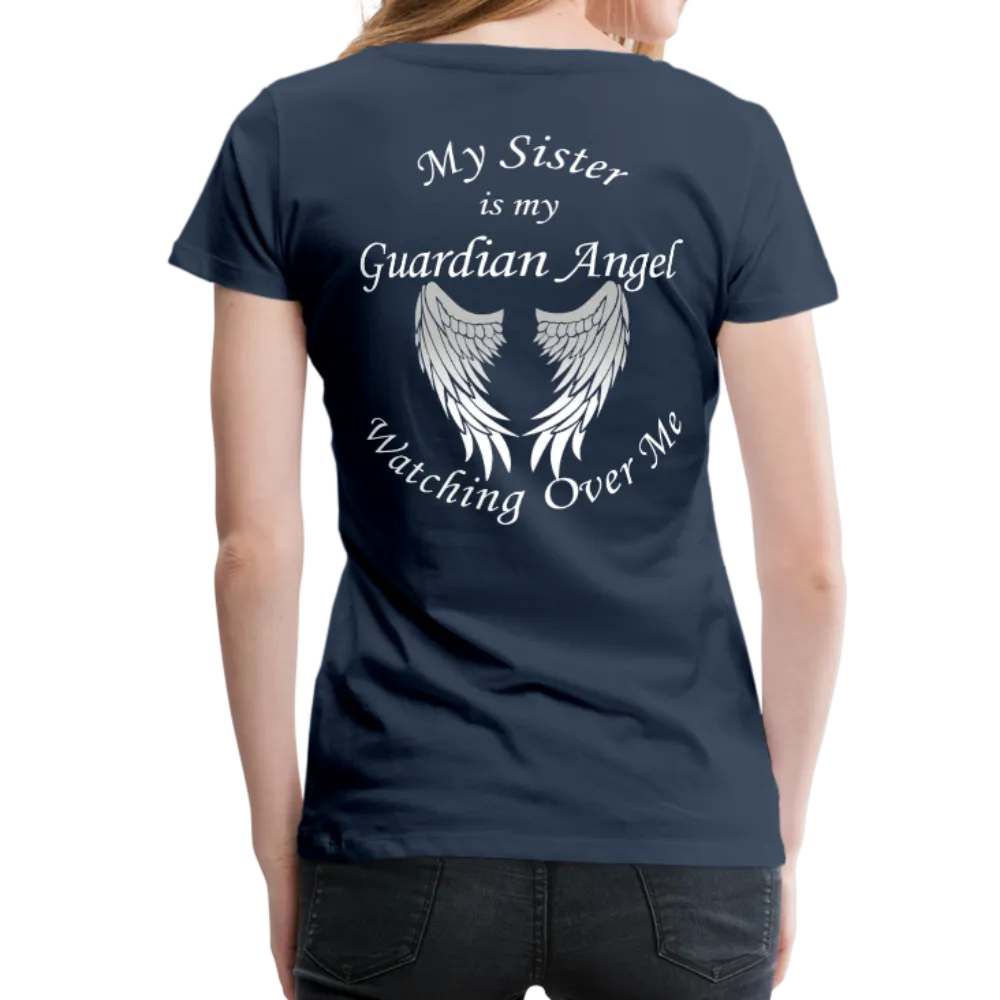 Sister Guardian Angel Women’s Premium T-Shirt (CK1476W)