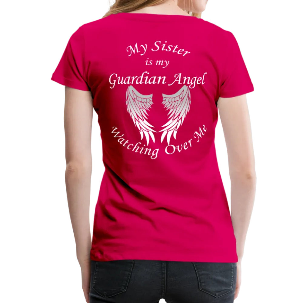 Sister Guardian Angel Women’s Premium T-Shirt (CK1476W)