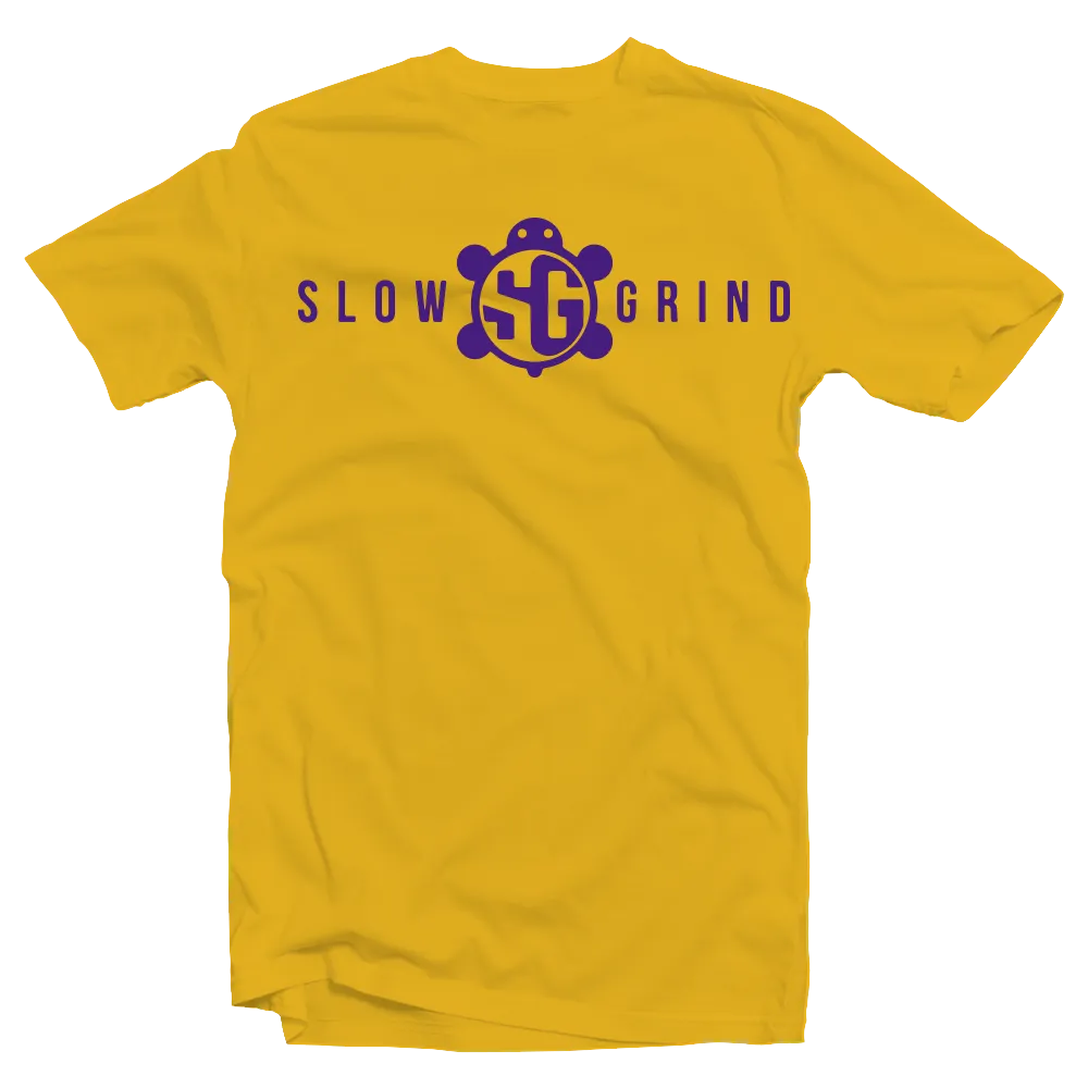 Slow Grind Men Shirt Yellow