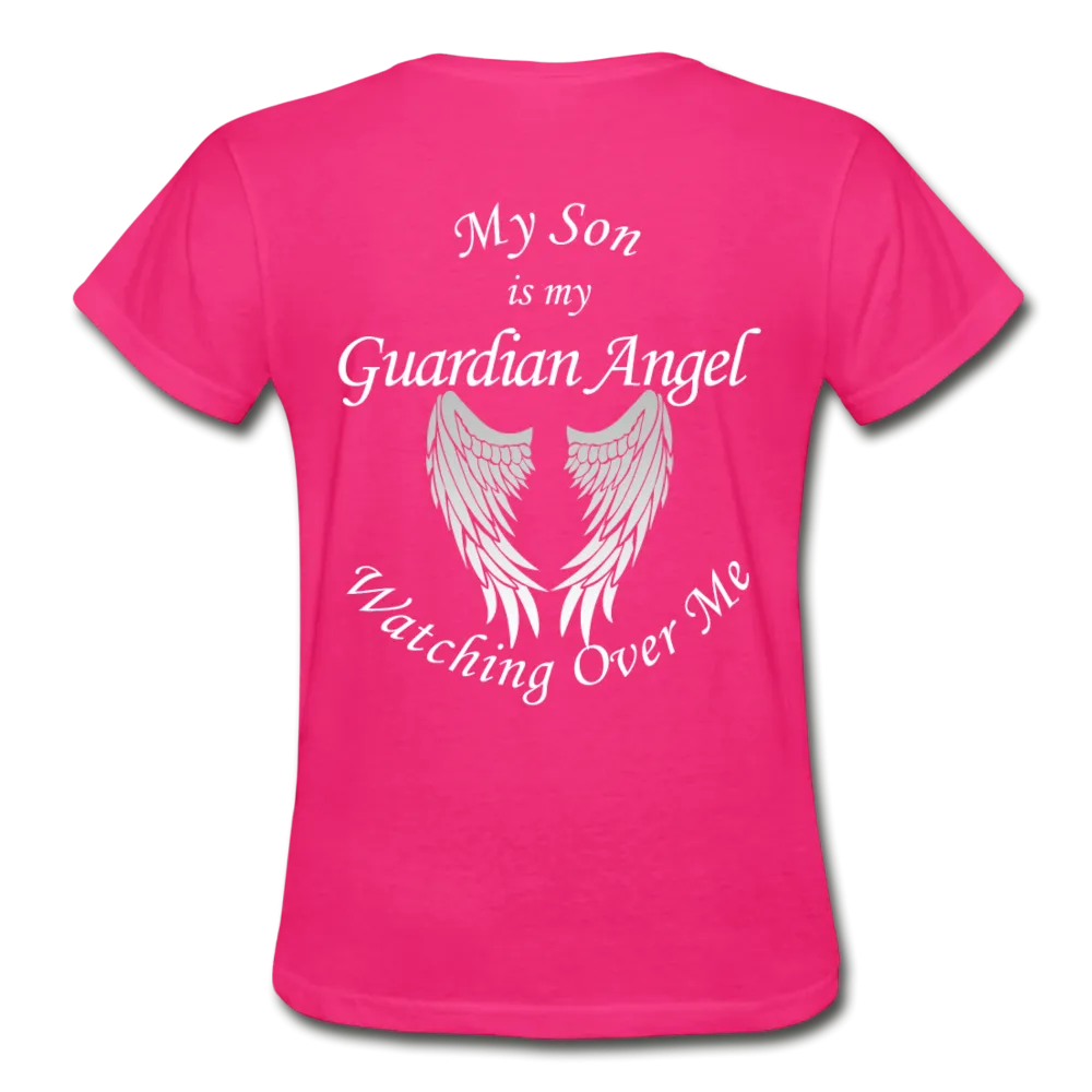 Son Guardian Angel Gildan Ultra Cotton Ladies T-Shirt (CK1357)
