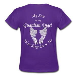 Son Guardian Angel Gildan Ultra Cotton Ladies T-Shirt (CK1357)