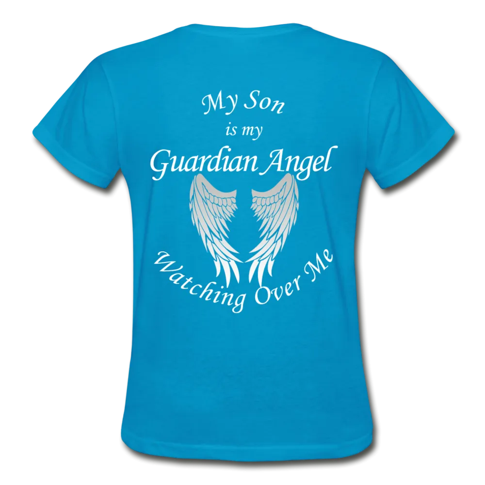 Son Guardian Angel Gildan Ultra Cotton Ladies T-Shirt (CK1357)