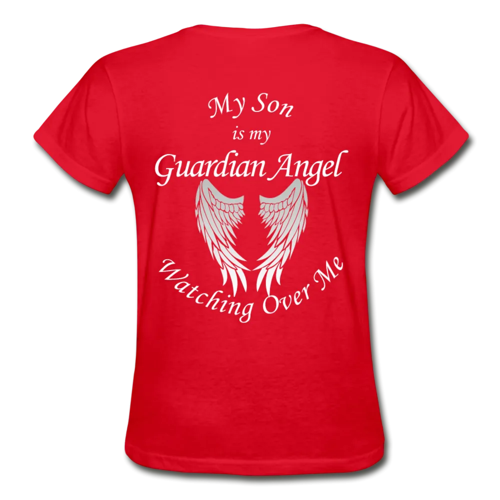 Son Guardian Angel Gildan Ultra Cotton Ladies T-Shirt (CK1357)