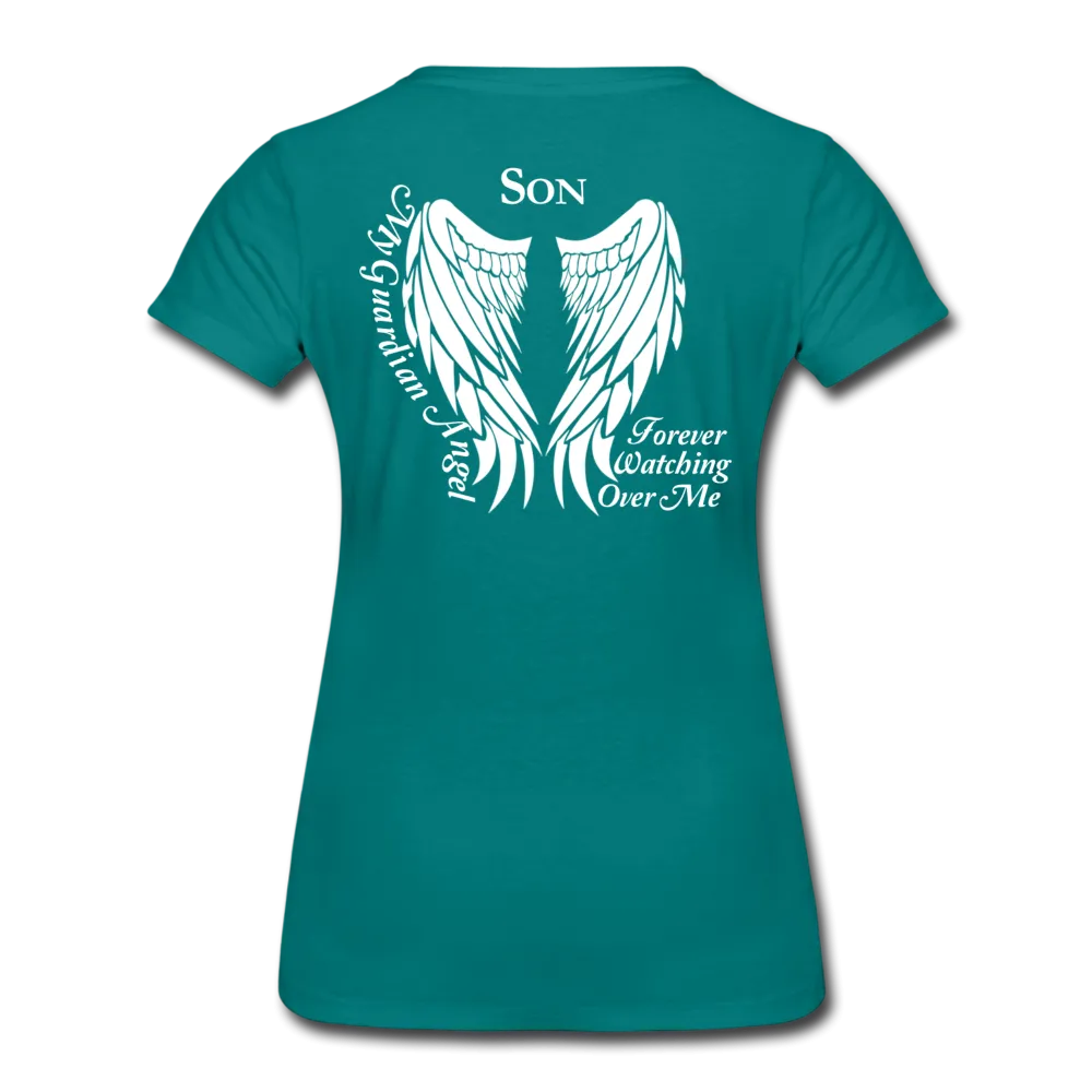 Son Guardian Angel Women’s Premium T-Shirt (Ck1481W)