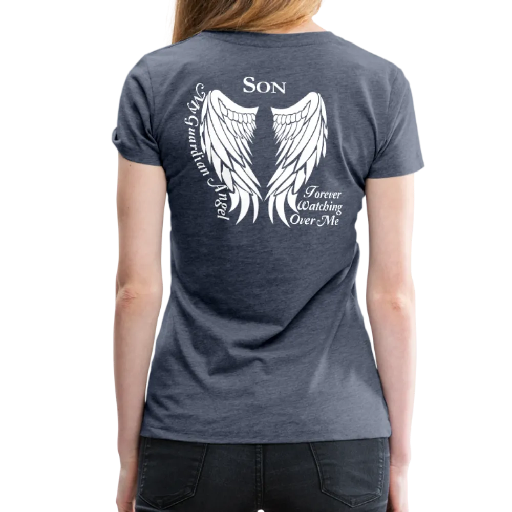 Son Guardian Angel Women’s Premium T-Shirt (Ck1481W)