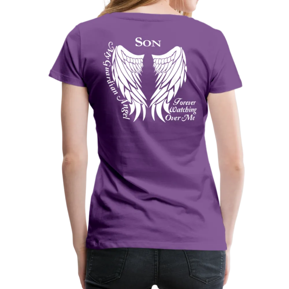 Son Guardian Angel Women’s Premium T-Shirt (Ck1481W)