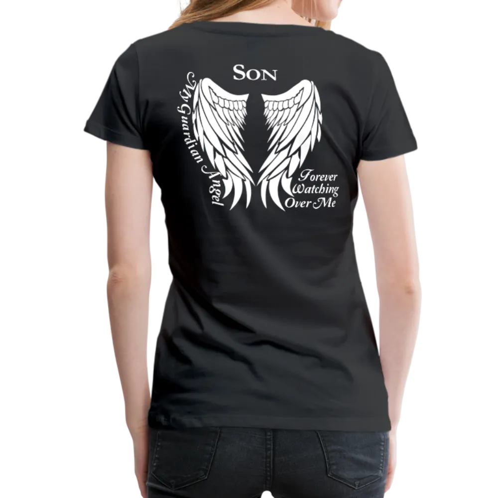 Son Guardian Angel Women’s Premium T-Shirt (Ck1481W)