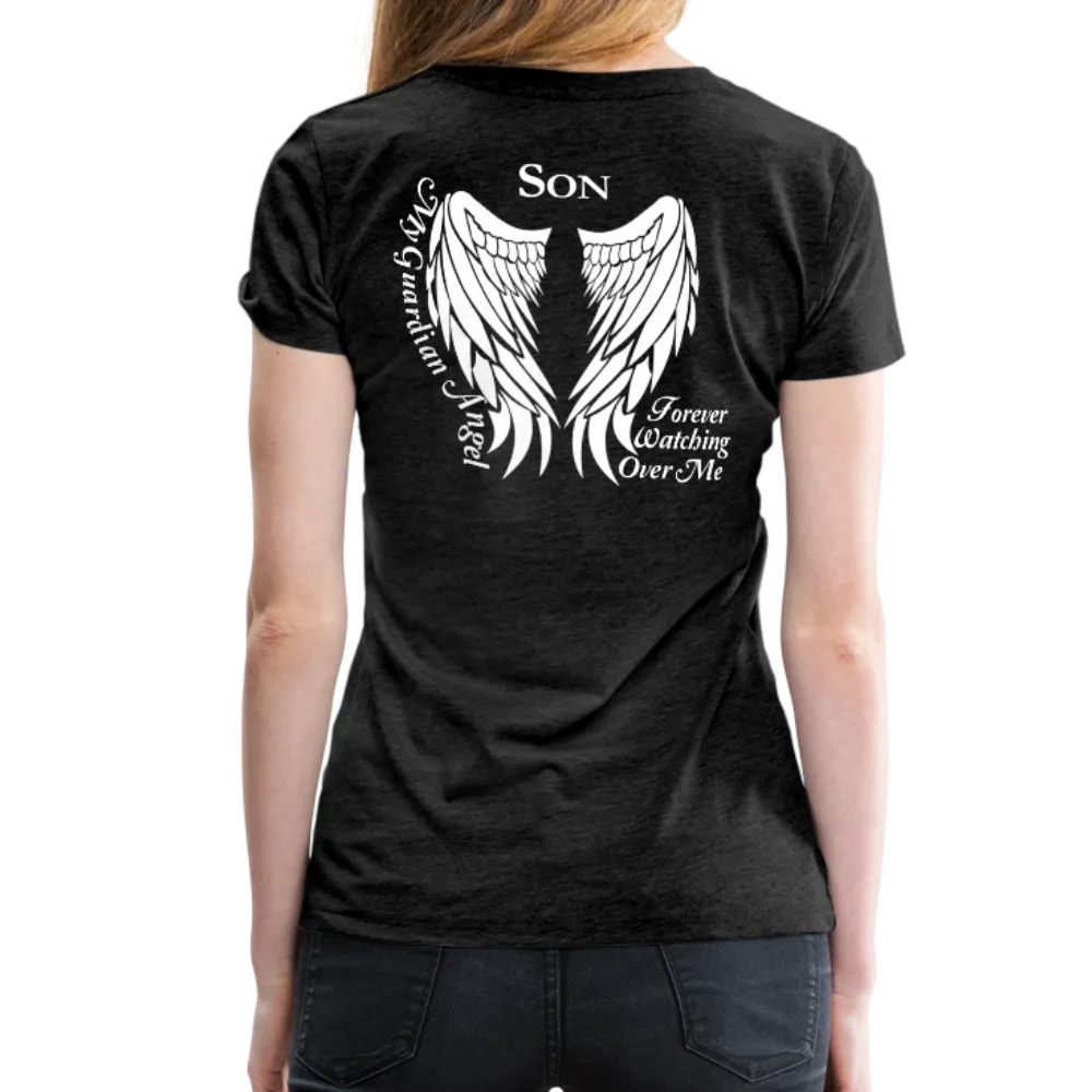 Son Guardian Angel Women’s Premium T-Shirt (Ck1481W)