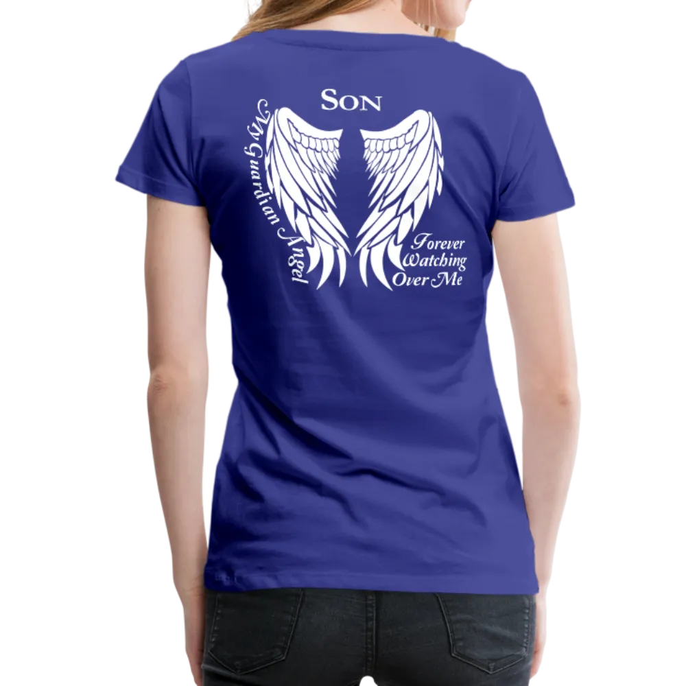 Son Guardian Angel Women’s Premium T-Shirt (Ck1481W)